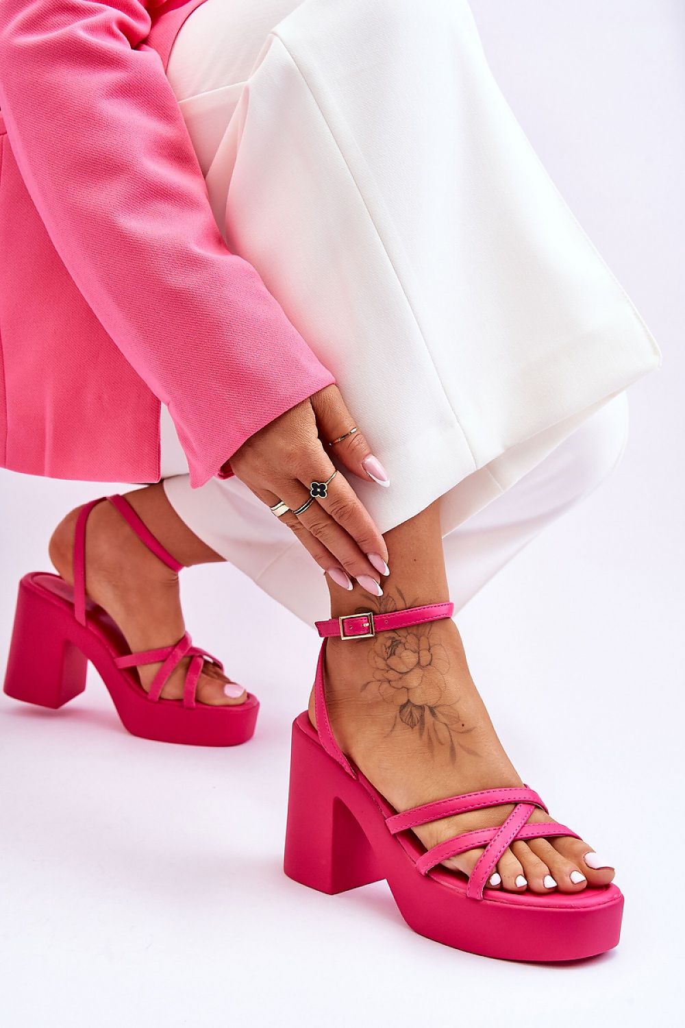 Sandalen mit Absatz model 180544 Step in style