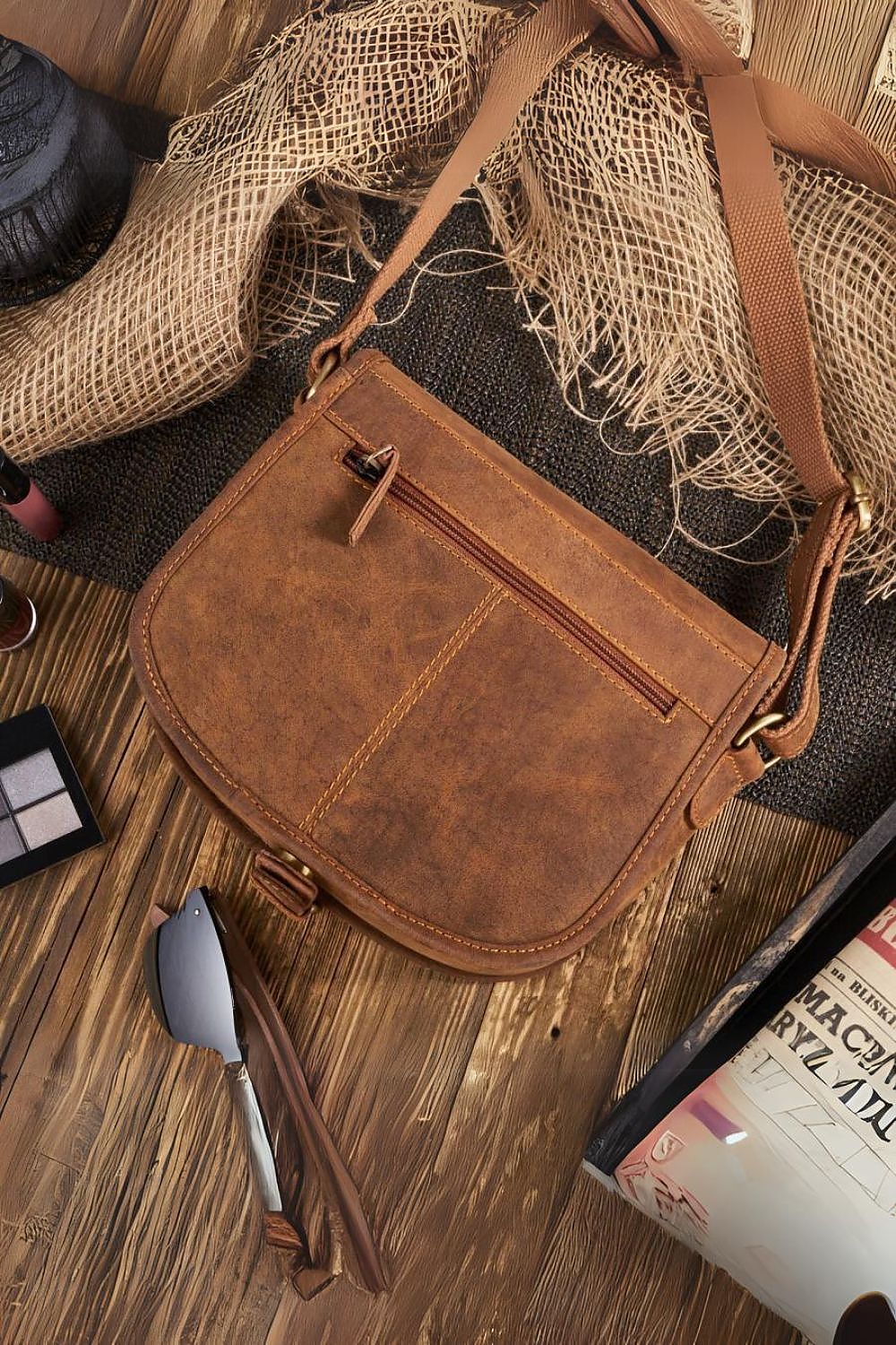  Naturledertasche model 193247 Galanter 