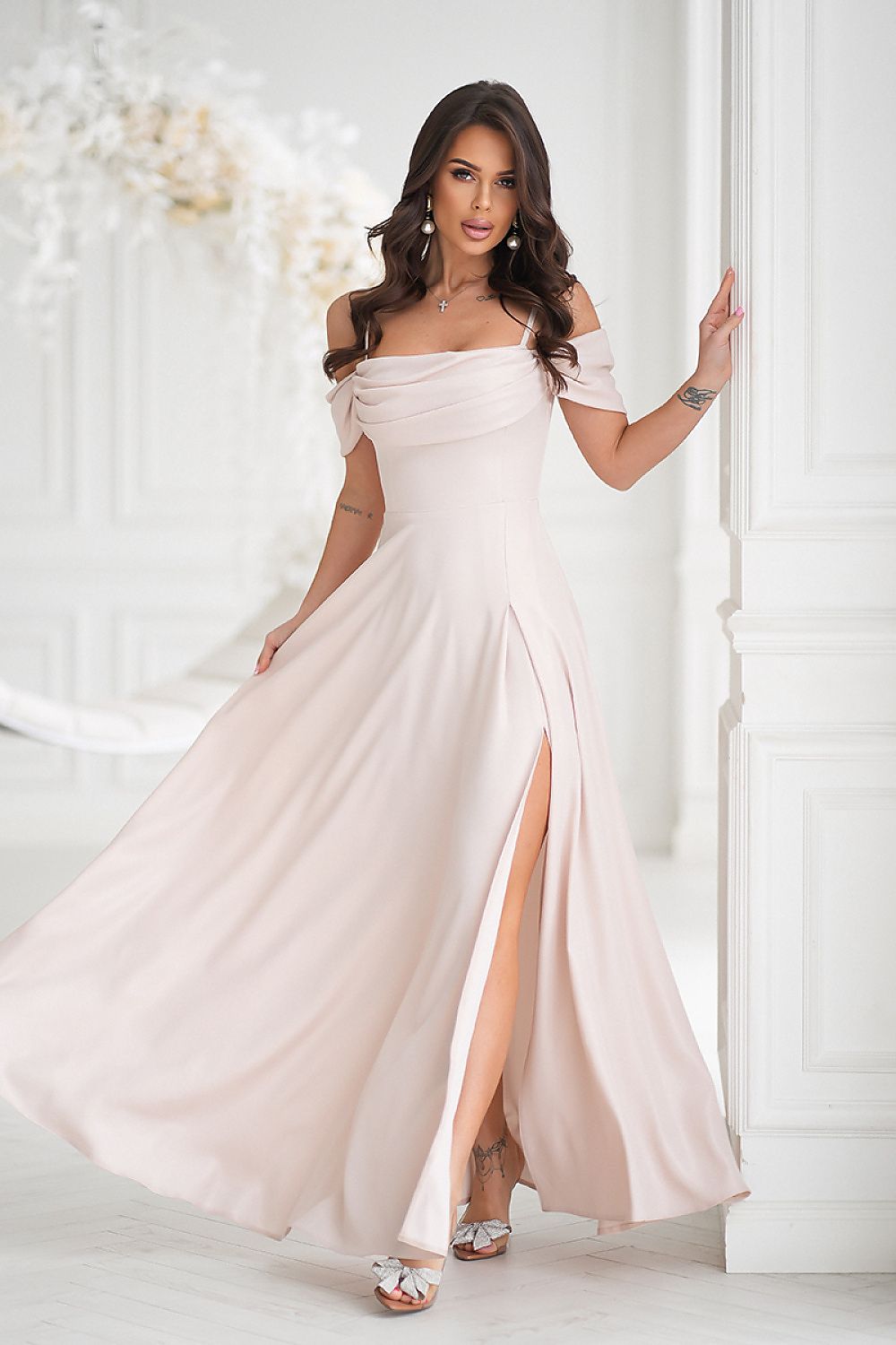  Langes Kleid model 208191 Bicotone 