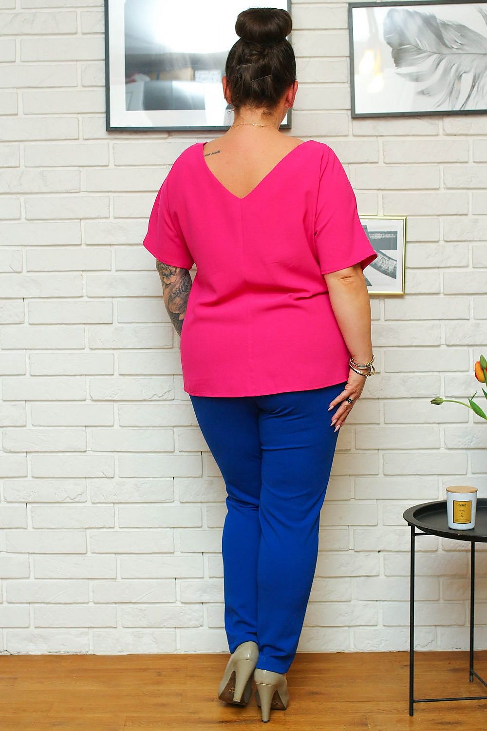 Plus-Size Bluse Karko