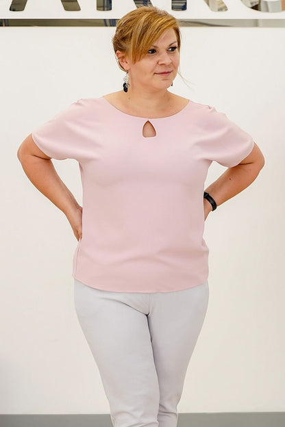 Plus-Size Bluse Karko