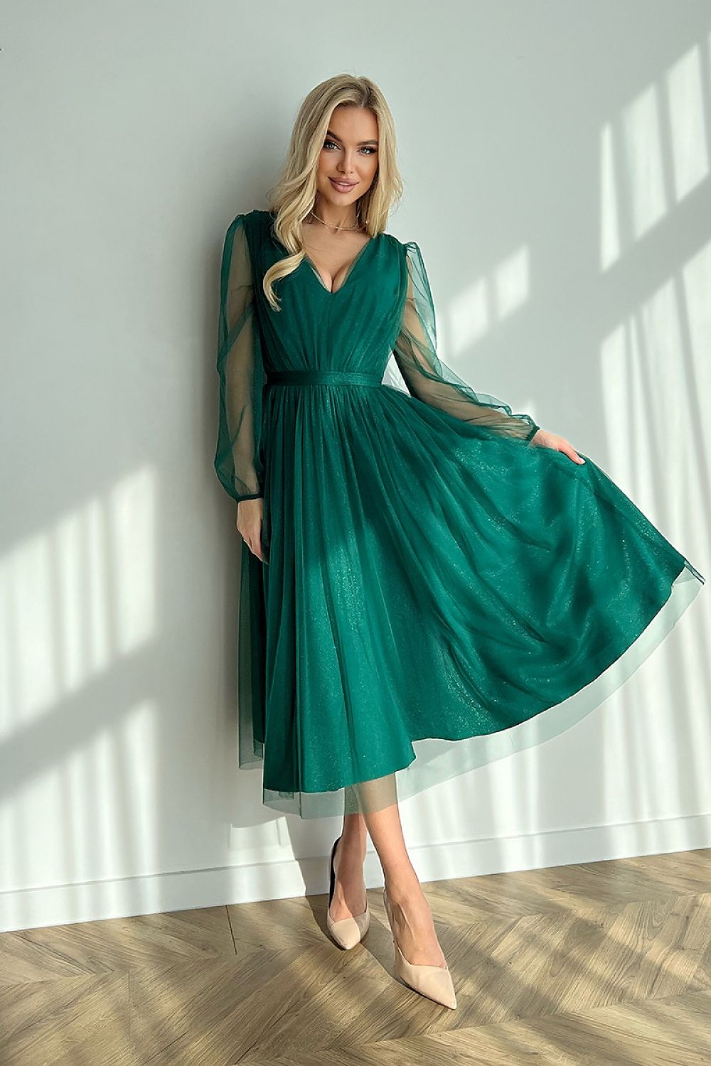 Abendkleid Bicotone